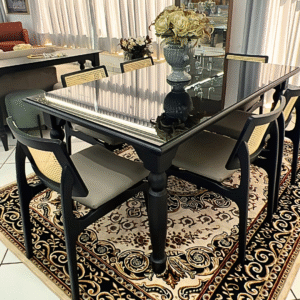 Mesa Retangular 6 Cadeiras